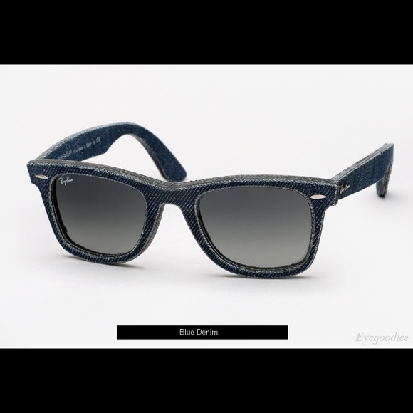 Ray-Ban Accessories - Unisex NWOT Authentic Blue Denim Ray Ban Wayfarer